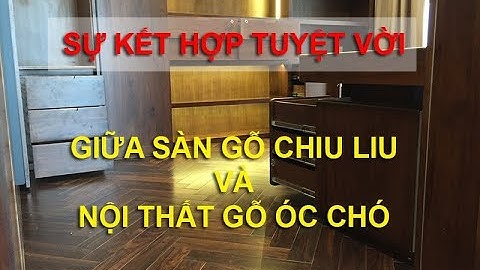 Sự kết hợp tuyệt vời của Sàn gỗ Chiu Liu và Nội thất Óc Chó