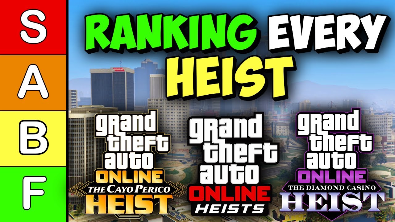 Ranking EVERY Heist In GTA Online YouTube 