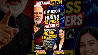 🔥 Amazon Work From Home Jobs 2026 | 12th Pass Freshers Hiring Now! 🔥41,000+/month with Free Laptop