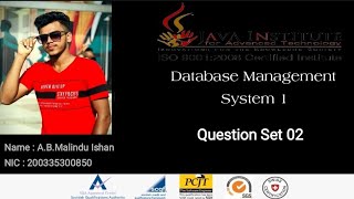 How to create tables using these databases | DBMS 1 | Task 02