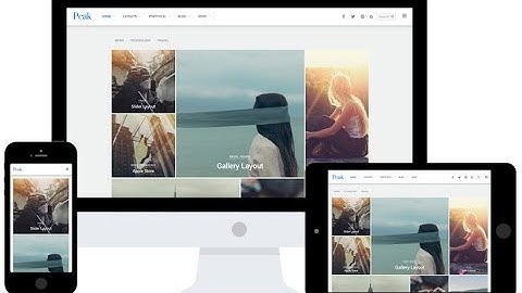 Peak - Modern Grid Based WordPress Theme by Themify