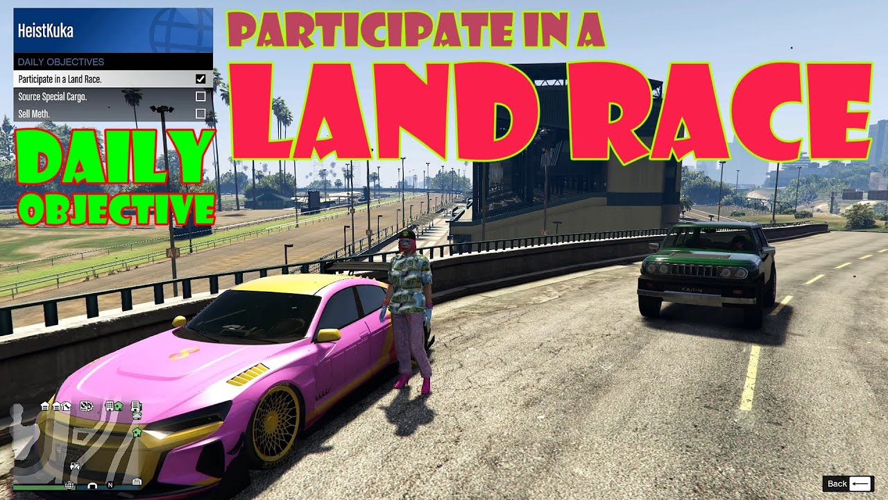 Gta Land Races Participate in a Land Race ποΈ Daily Challenge GTA 5 Online - YouTube