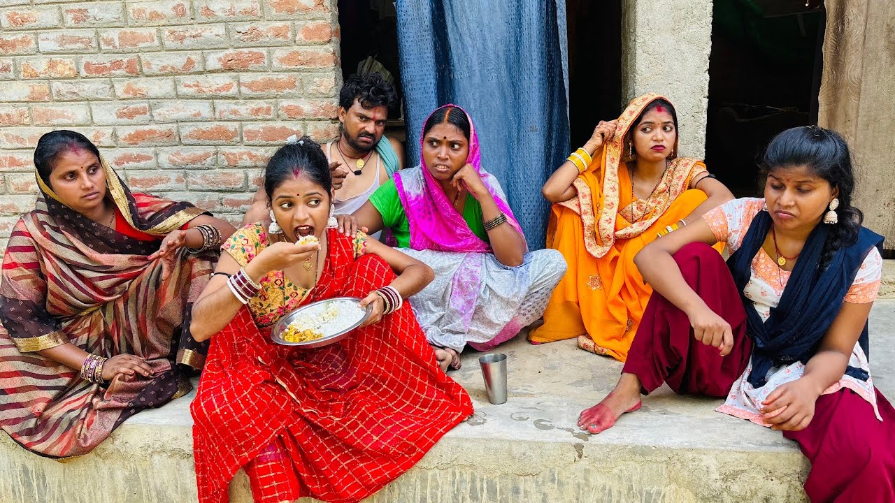 पति छोड़कर औरत नईहर में रहती हैं तो, देखिये कैसे कोई इज्जत नहीं करता है।|Priti Singh Comedy Vlog 