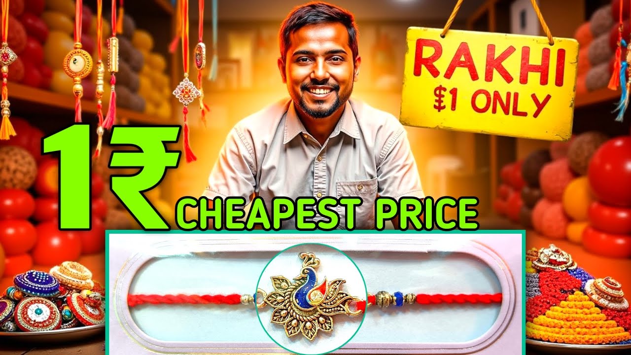 Rakhi Market Mumbai | Rakhi Wholesale Market in Mumbai 2025 | Malad Market