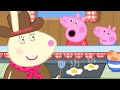 Peppa Pig Goes To An American Diner 🐷 🍩 We Love Peppa Pig