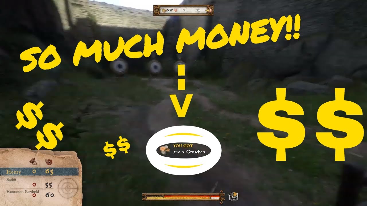 Easy way to make money in "Kingdom Come Deliverance"! SUBSCRIBE TO MY