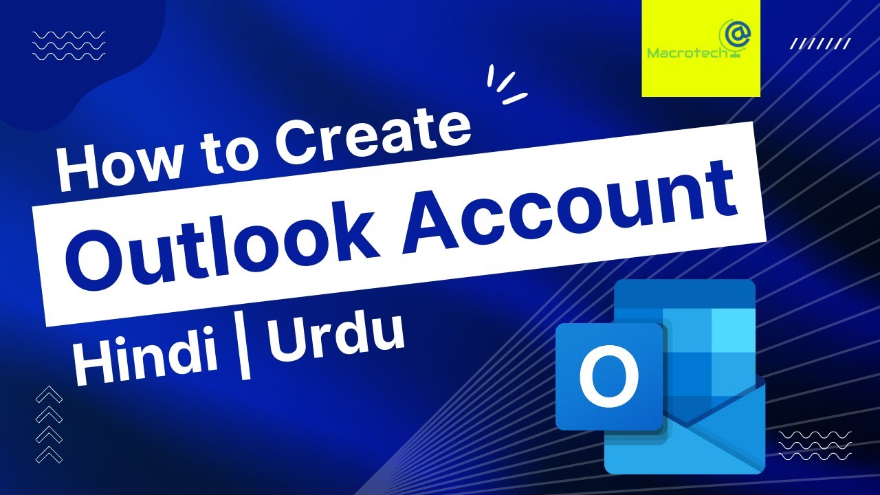 How to create outlook account? | Hindi / Urdu