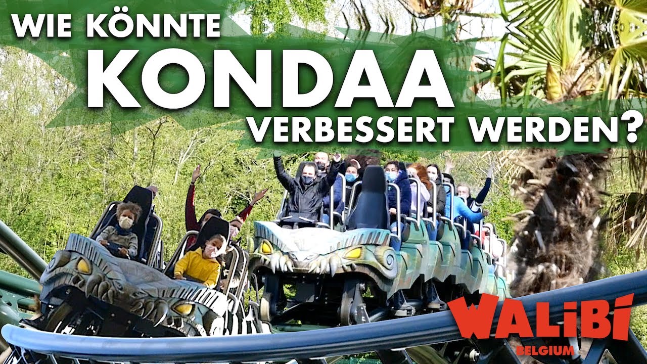 Wie könnte KONDAA verbessert werden? | Walibi Belgien | Verbesserung von Achterbahnen