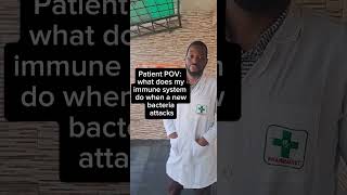 What happens when the immune system sees a new bactetia in your body #ImmuneSystem #HowYourBodyWorks
