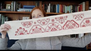 Flosstube: Ornamentations #6 - Embroidered Boxes: Practical Design, Planning, and Preparation