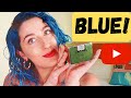 I TRIED MOFAJANG BLUE TEMPORARY HAIR COLOUR WAX THIS IS WHAT HAPPENED! | PRODUCT REVIEW + DEMO