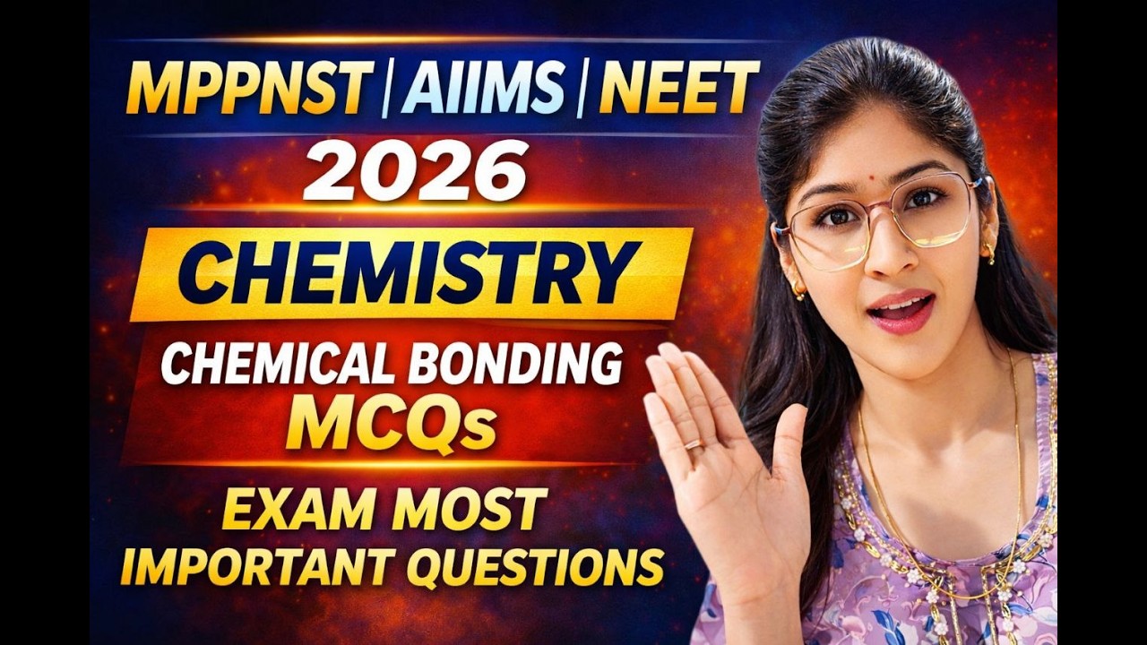 mppnst,NEET,AIIMS chemistry mcq