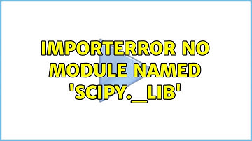 ImportError: No module named 