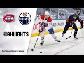 Canadiens @ Oilers 4/21/21 | NHL Highlights