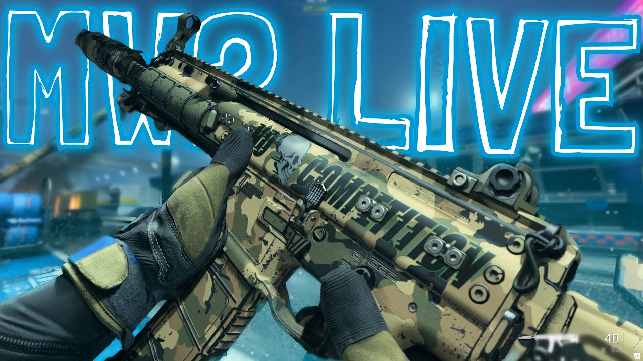 Taq56 Best AR??? Level and Camo Grind Day 2!!! MW2 Live New MW2