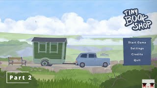 【Tiny Bookshop】Cozy gameplay for sleep || P2