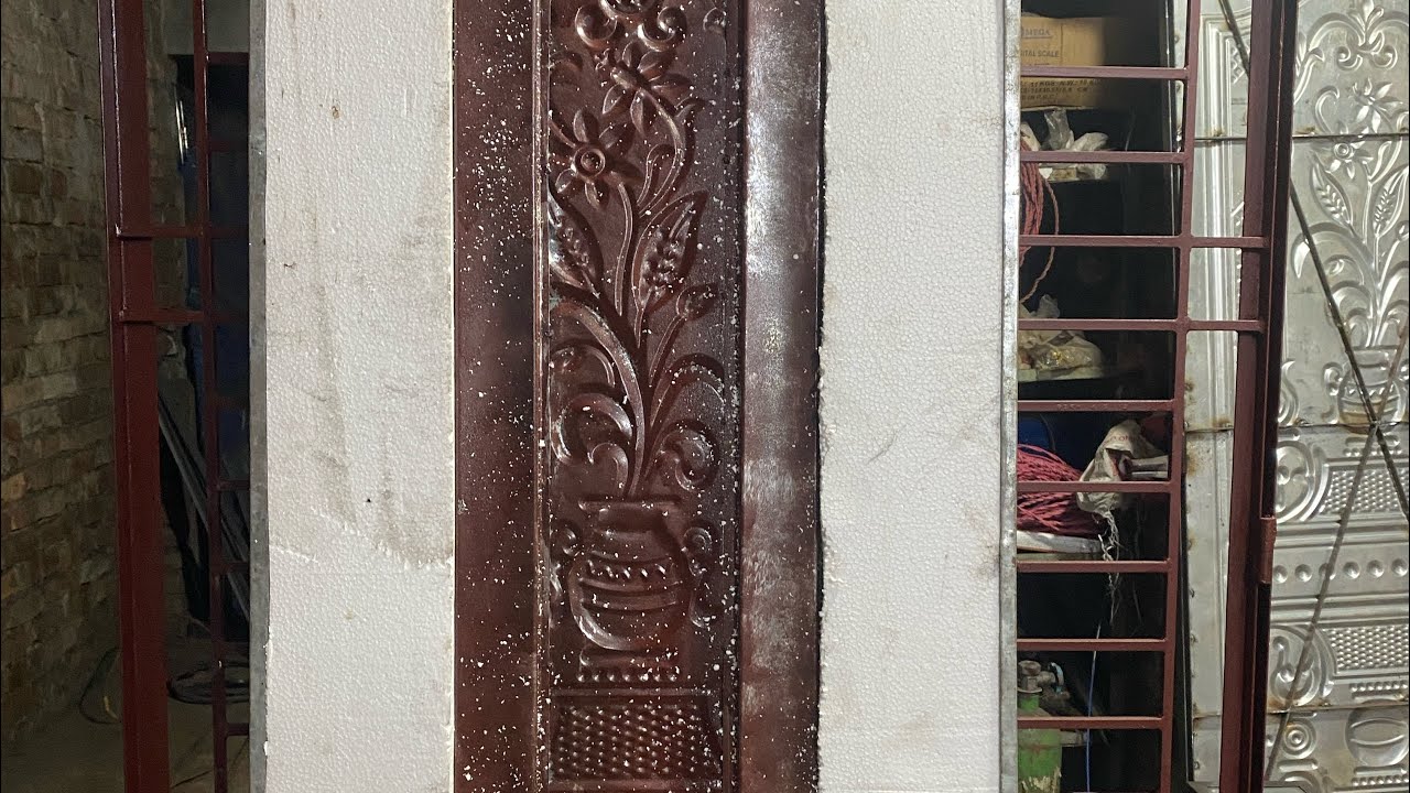 steel box door ষ্টীলের বক্স দরজার পাল্লার মধ্যে কি কি মালামাল ব্যবহার
