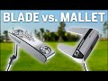 Difference between blade and mallet putter