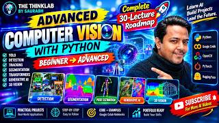 🚀 Master Advanced Computer Vision with Python — Complete 30-Lecture Roadmap! Guide