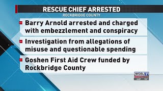 Rescue Chief Arrested in Rockbridge County Embezzlement Case