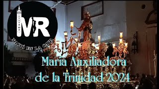 Procesión de María Auxiliadora de la Trinidad en 2024.