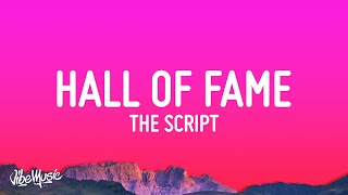 Video thumbnail of "The Script - Hall Of Fame (Lyrics)"