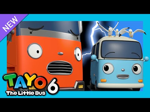 Tayo S6 EP20 Long And Bongbong S Outing L Baby Car Fell Asleep Again L Tayo The Little Bus