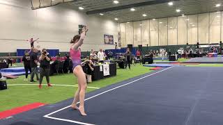 Addison Sarisky, Olympic Dreams L10 Floor 2022 Region 5 Championships