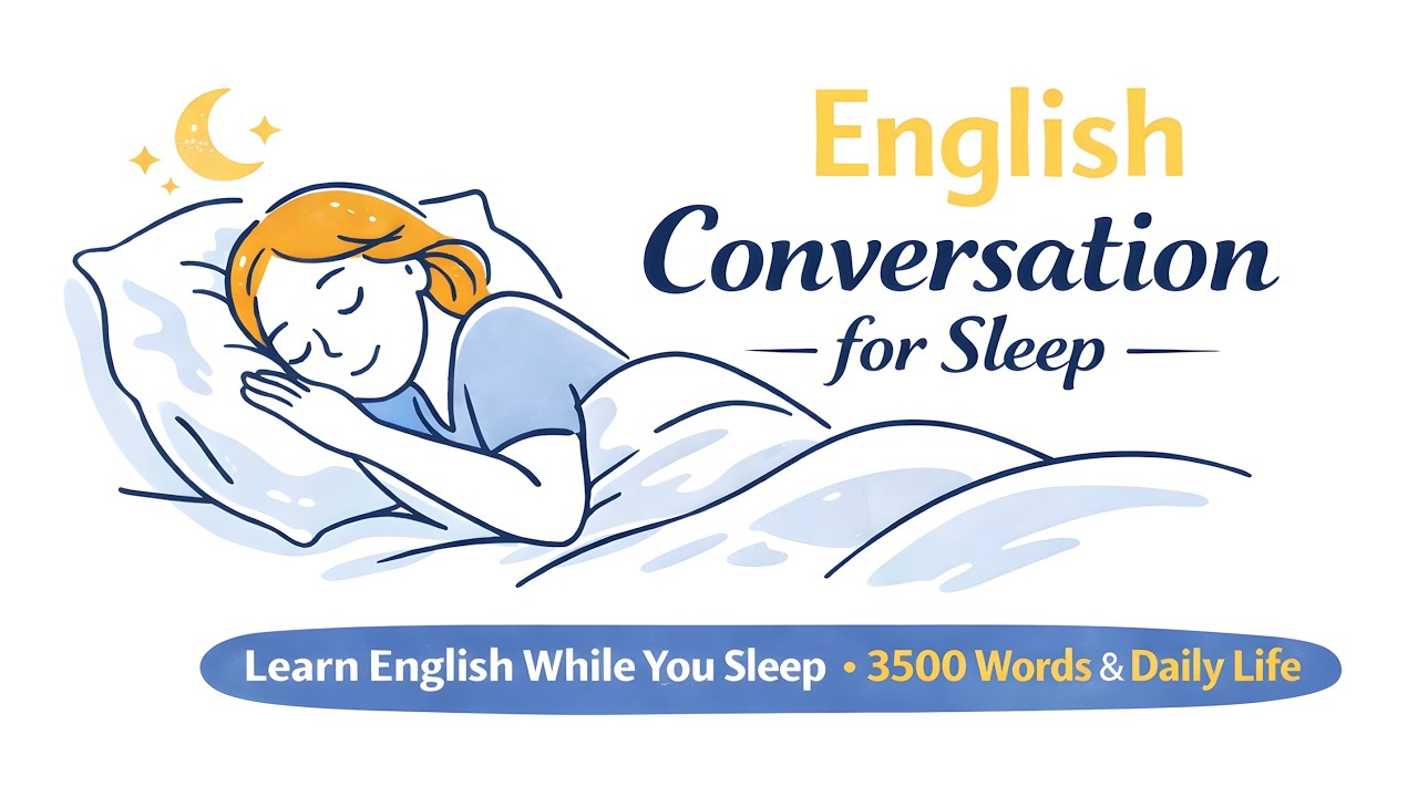 Learn English While You Sleep With 3500 Words & Daily Life（American English）