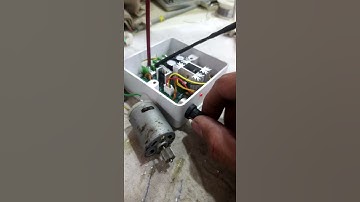 dc motor speed controller output pwm