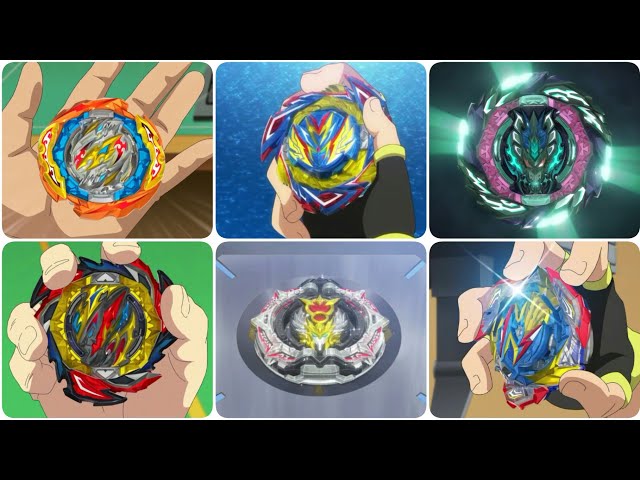 Beyblade Burst QuadDrive - All Creations and Upgrades of Beyblades class=