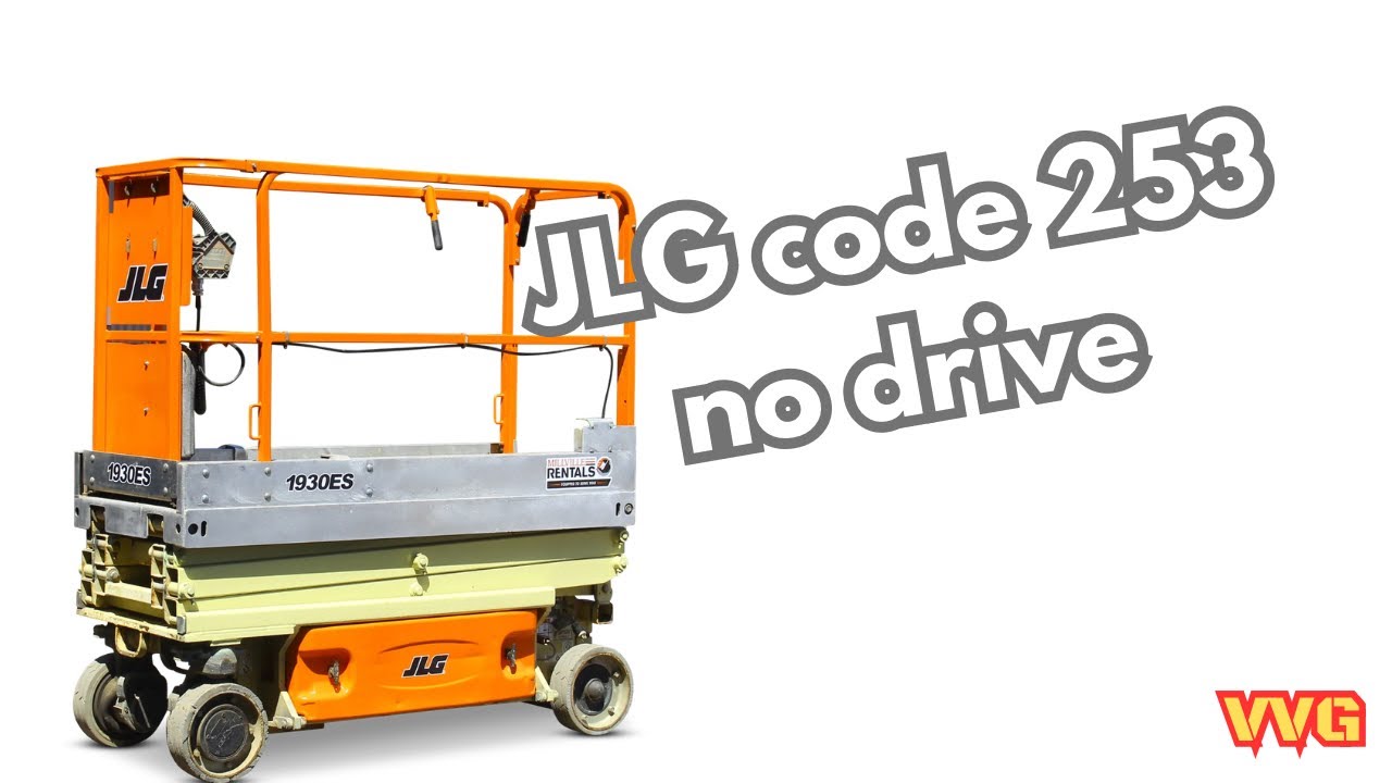 JLG Code 253 No Drive Diagnosis | Causes, Testing & Repair - YouTube