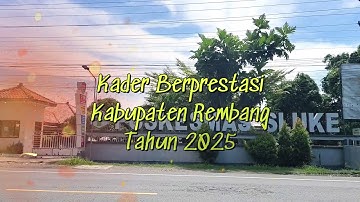 Kader Posyandu Berprestasi Kabupaten Rembang Tahun 2025