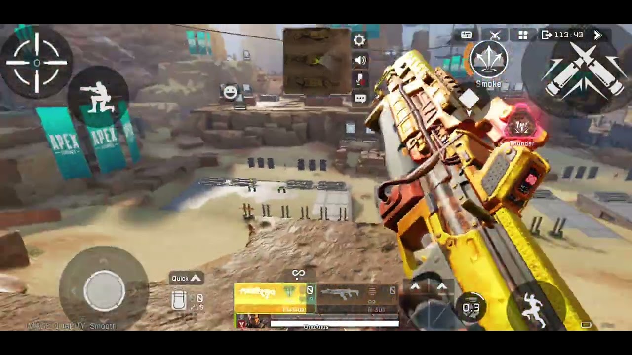 Learning Recoil control Apex Legends Mobile