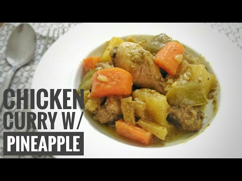 Videó: Csirke Curry Ananásszal