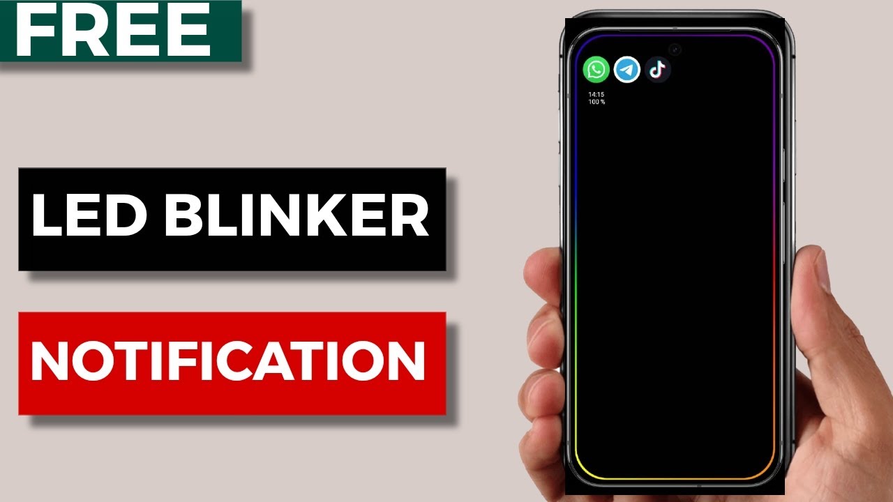 Best Free LED Blinker Notifications App for Android - YouTube