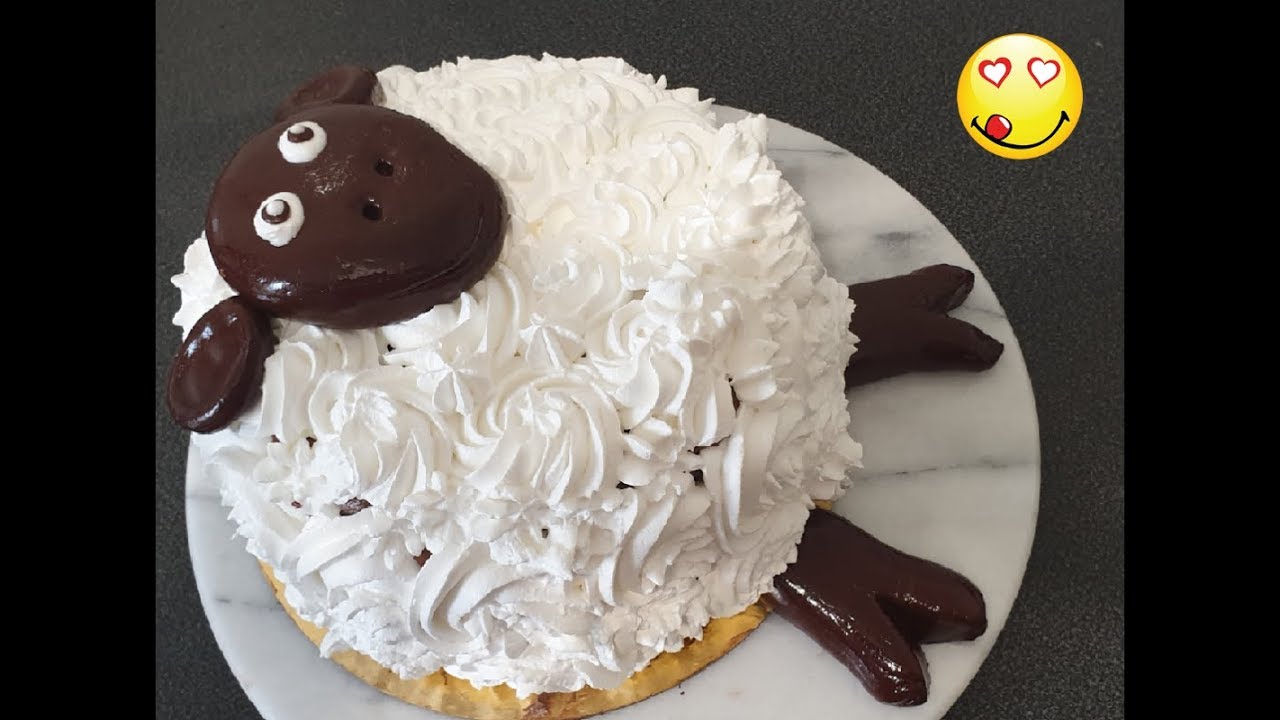 كيكة العيد ميلاد الخروف شون Gateaux D Anniversaire Shaun Le Mouton Youtube