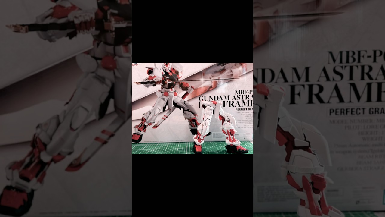 Gundam Astray Red Frame PG Build progress