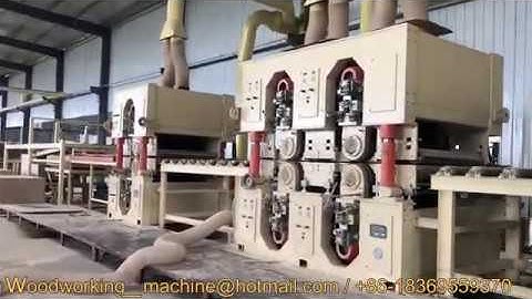 china automatic MDF/OSB / plywood  board produce line