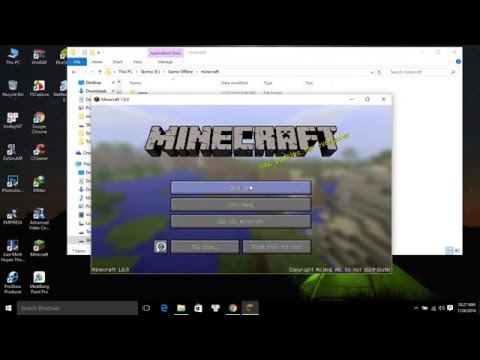 Video Hướng dẫn chơi Minecraft không cần cài java, không lỗi - youtube