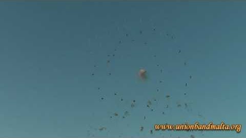 Large Multi Break Cracker Shells (Beraq) Tal-Hrug. St.Andrew Fireworks Factory Luqa Malta (L