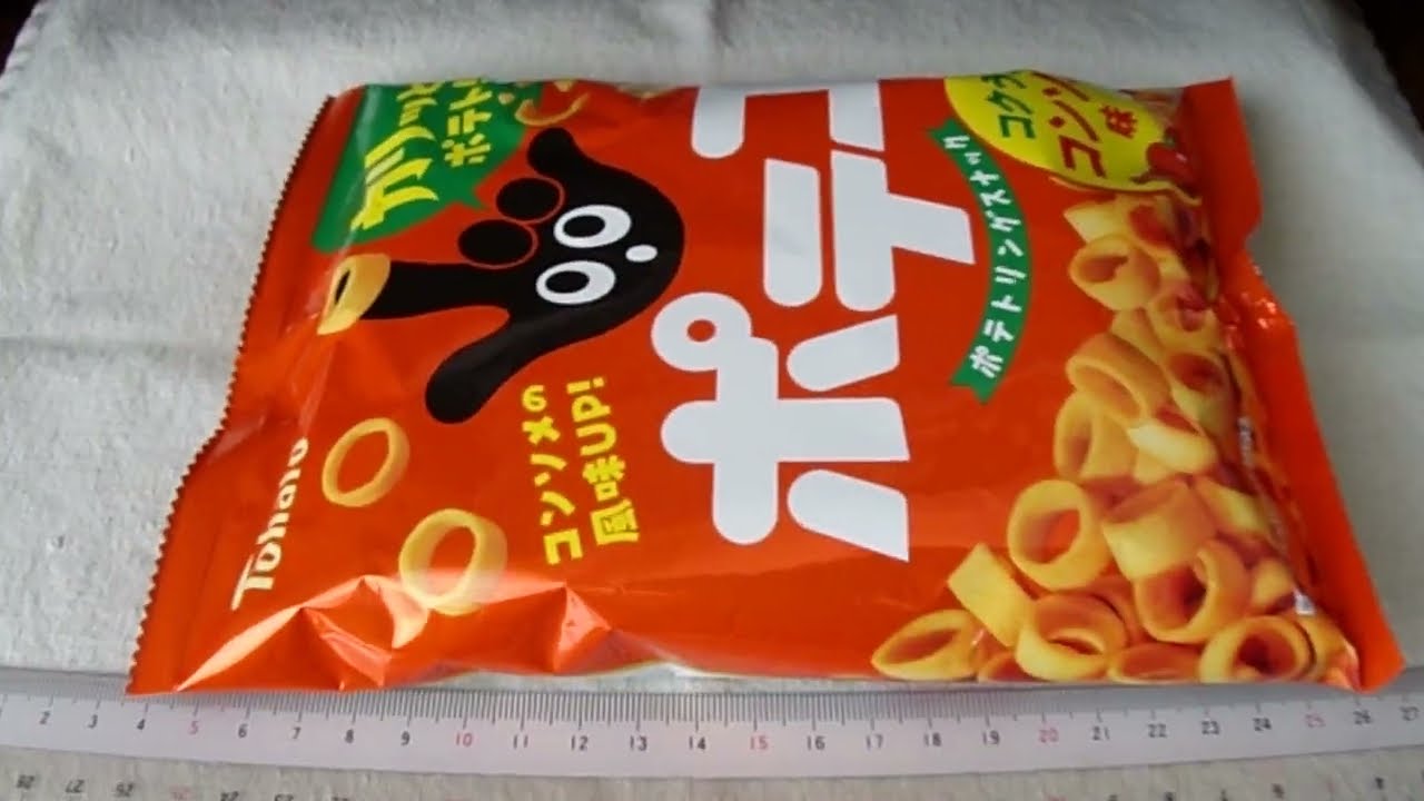 Tohato 東ハト カリッとポテト！ コンソメの風味UP！ ポテコ ポテト