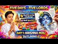 Days 5 Lords Challenge | Day 1 Krishna Drawing Outlining 🎨#Krishna drawing #five dayfivelord #arts