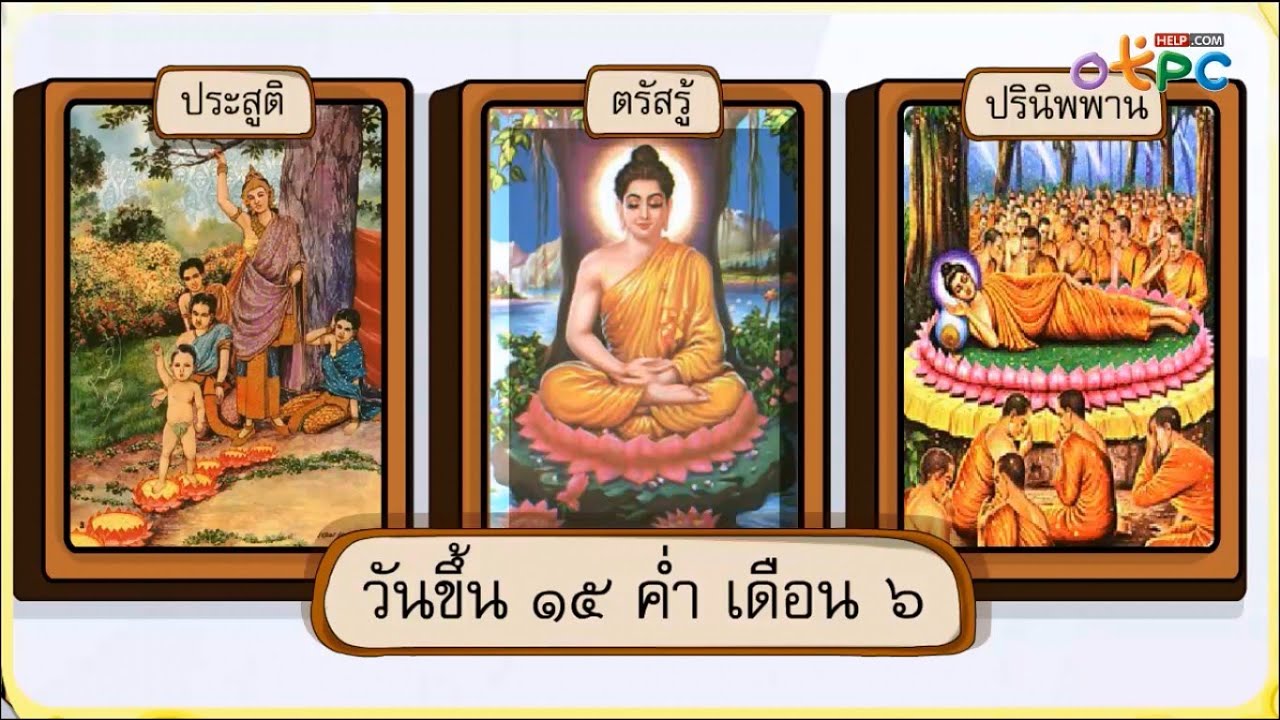 พุทธประวัติ - สังคม ป.1