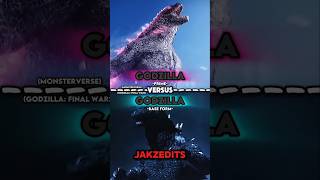 Godzilla vs Godzilla (final wars) | #edit #wis #debate #godzilla #monsterverse