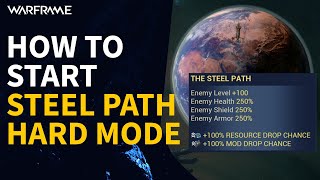 How to start Warframe Hard Mode 'Steel Path' (Warframe) screenshot 5