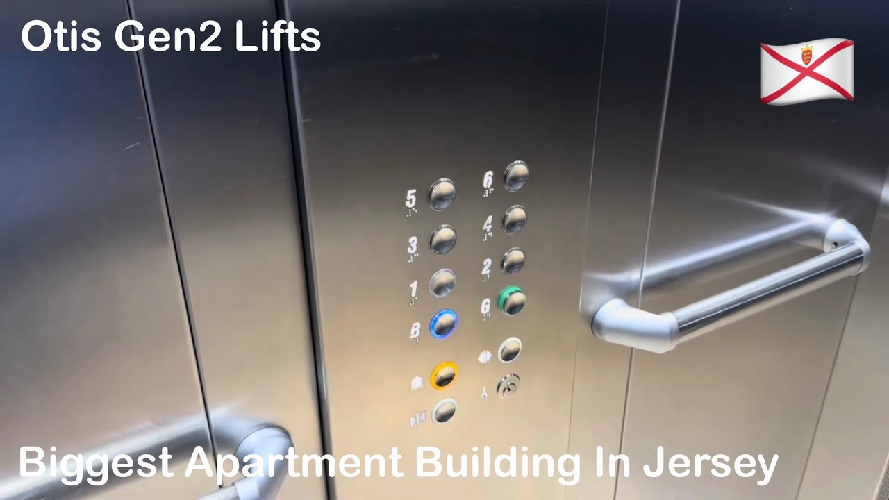 Otis Gen2 Lifts - Millais House Castle Quay Apartments In St Helier, Jersey 