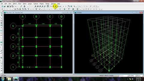 11 moving a column from center line ETABS