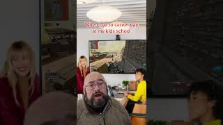 COD at career day at my kids school #callofduty #cod #blackops6 #warzone #gaming #codclips #funny 