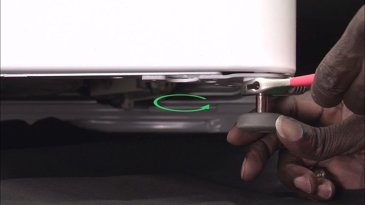 How to Level a Top Load Washer YouTube